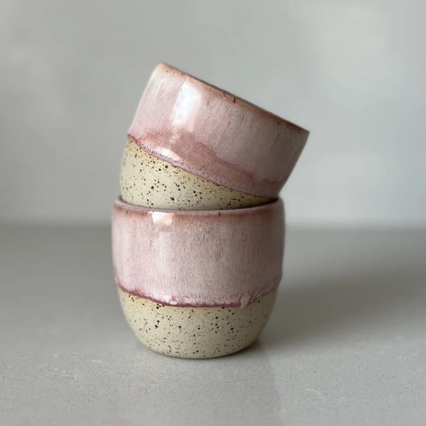 Kalíšek cappuccino Rose, fotka 3